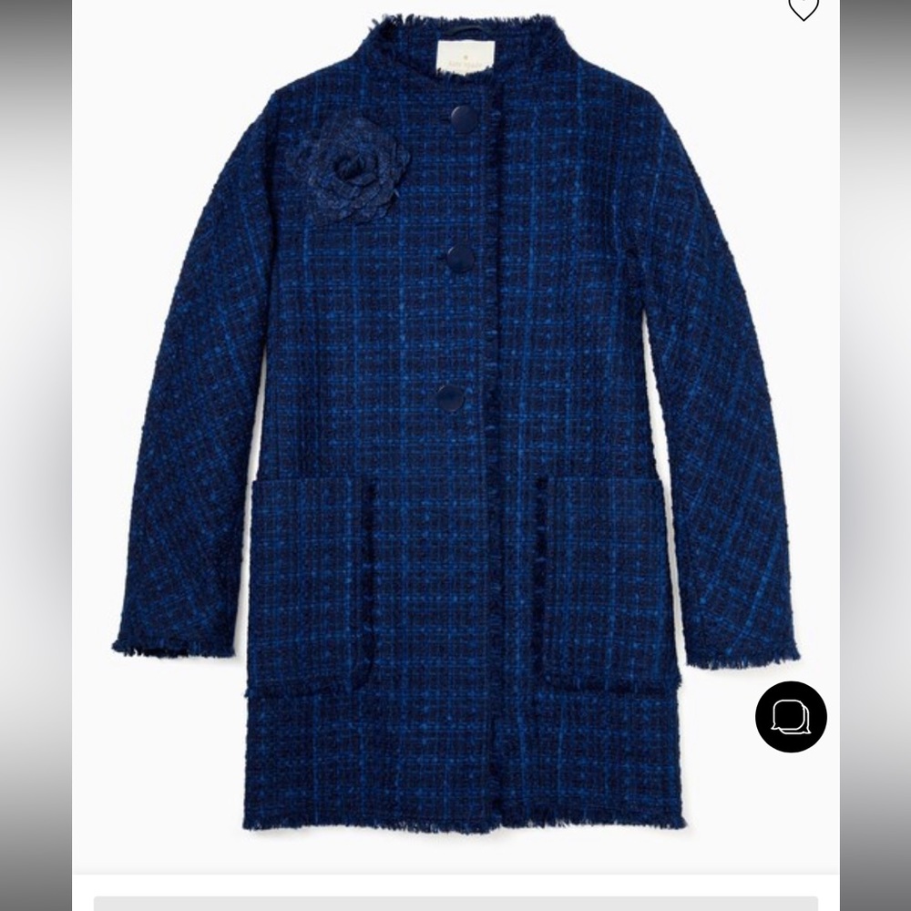 Kate Spade Tweed Coat, medium